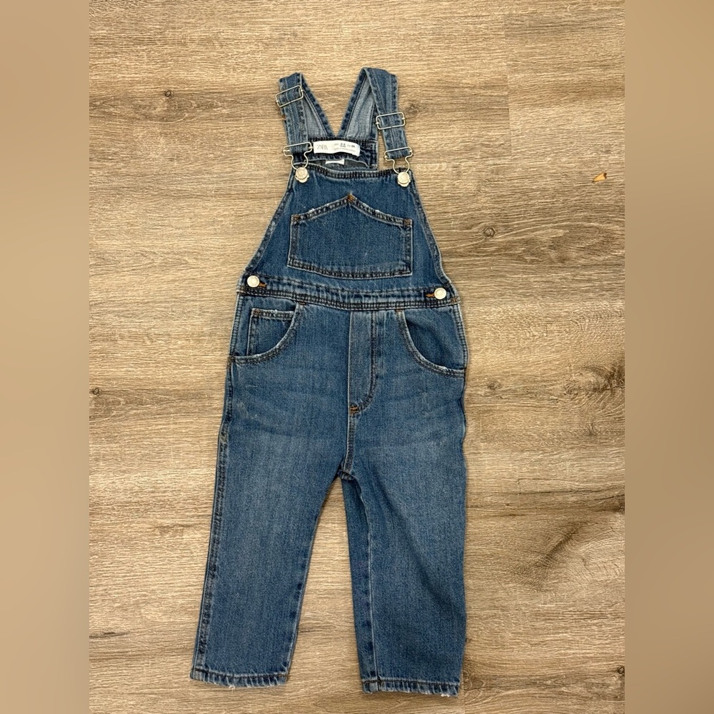 Zara Kids Classic Blue Overalls